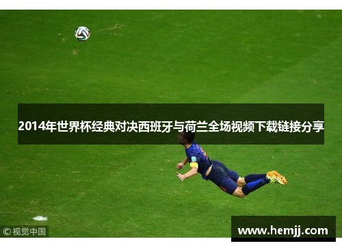 2014年世界杯经典对决西班牙与荷兰全场视频下载链接分享